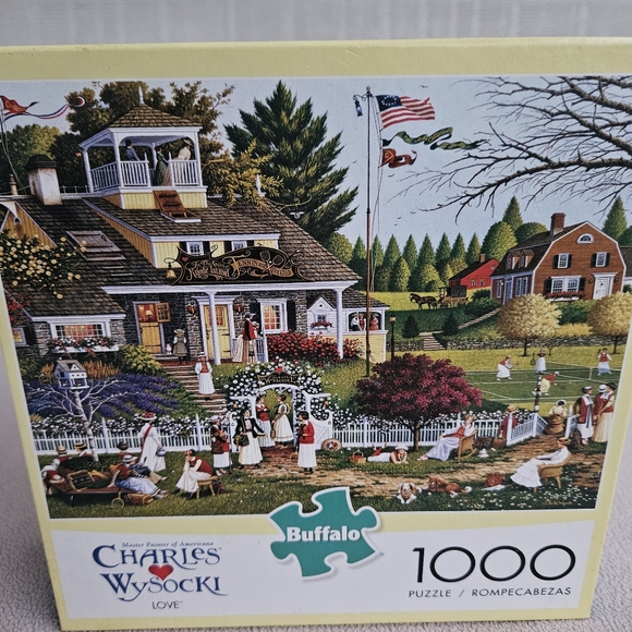 Buffalo Games Charles Wysocki Love 1000 PC Jigsaw Puzzle 91400 - Picture 10 of 10